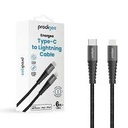 PRODIGEE ENERGEE CABLE TIPO C A LIGHTNING 6FT BLACK