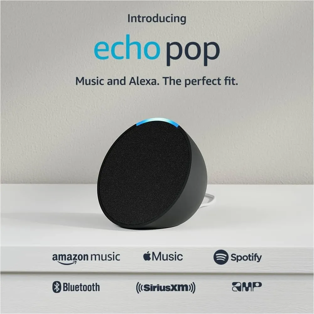 Amazon Alexa Echo Pop 1St Gen Negro