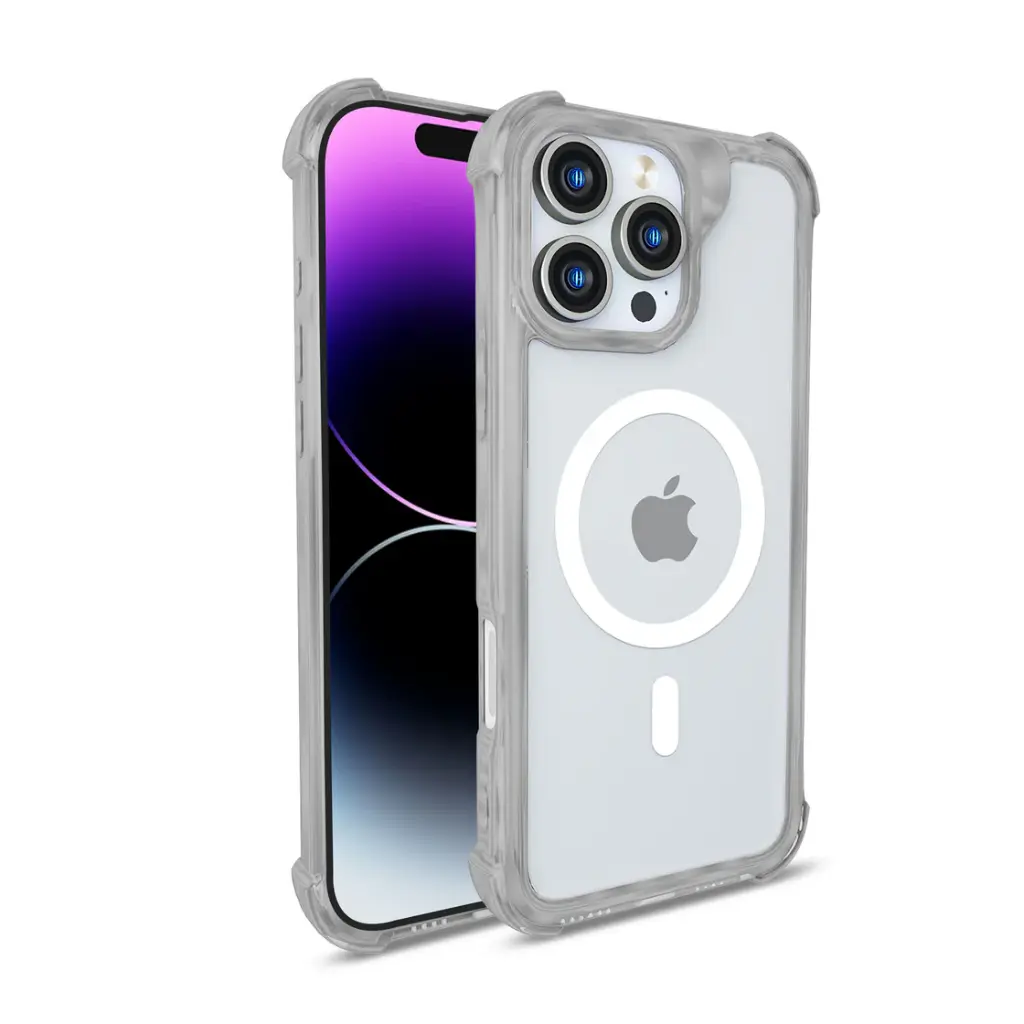 CLICK CLEAR RUGGED MAGSAFE SERIES IPHONE 16 PRO MAX CLEAR/BLACK