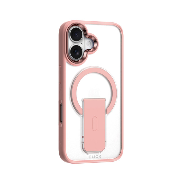 CLICK LATCH SERIES IPHONE 16 CLEAR PINK 