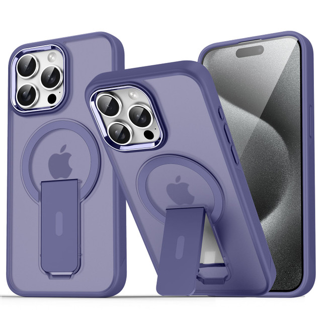 Estuche CLICK Latch Para Iphone 16 Pro Max Morado