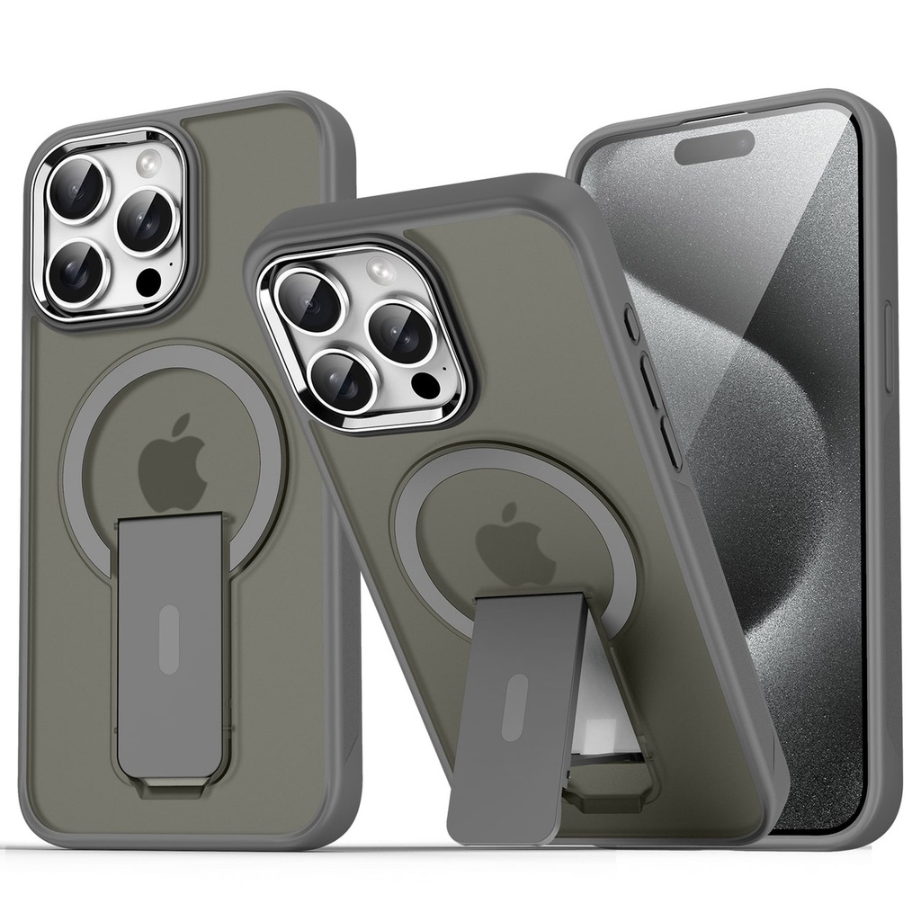 Estuche CLICK Latch Para Iphone 16 Pro Gris