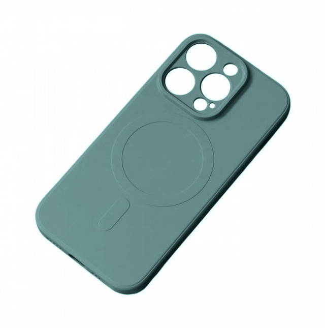 CLICK SLIM SILICON MAGSAFE SERIES IPHONE 16 PRO MAX GREEN 