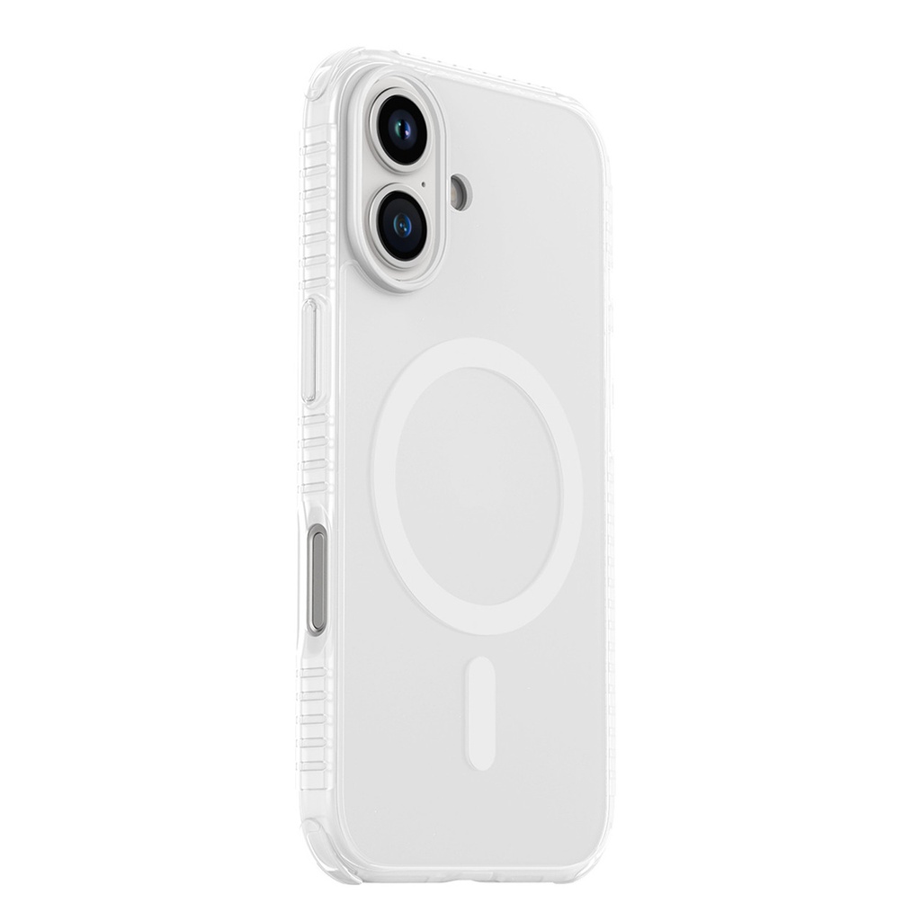 CLICK ULTRA SLIM MAGSAFE SERIES IPHONE 16 CLEAR/WHITE BLURRY