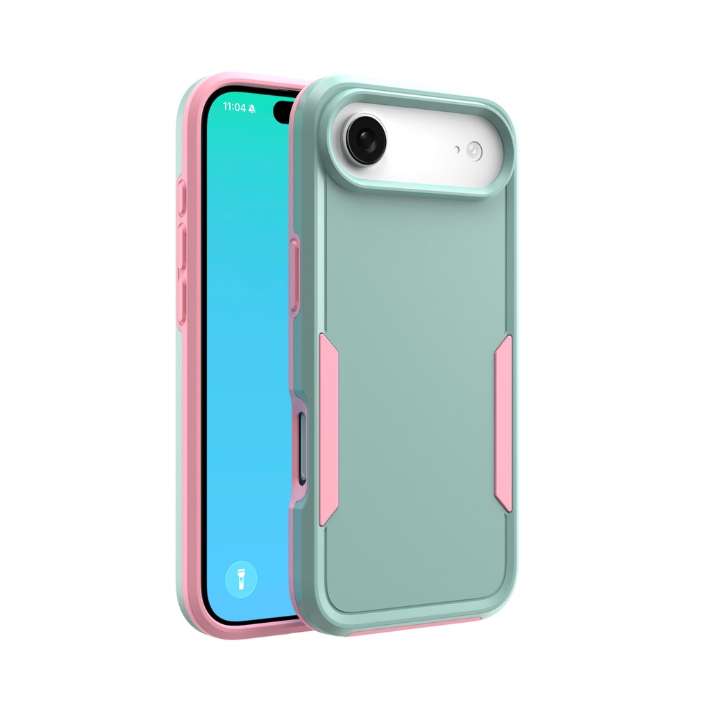 CLICK Impact MagSafe Series iPhone Air Case - Aqua Pink 