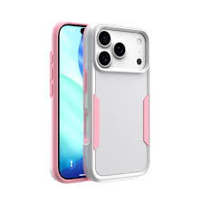 CLICK  Impact  MagSafe  Series  iPhone  17  Pro Case - White Pink