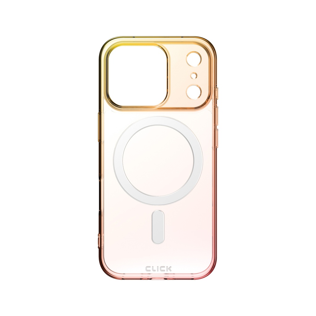 Estuche CLICK Clear Ombre Para Iphone 17 Pro Max Con Magsafe Transparente