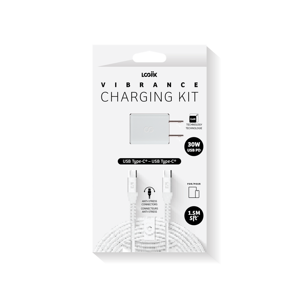 Vibrance Charging Kit - White