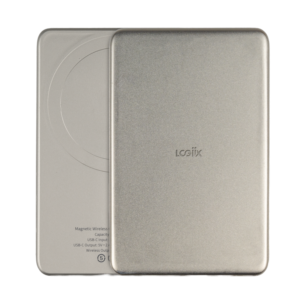 LOGIIX Piston Power 5000 mAh Slim Mag (2024) - Titanium 
