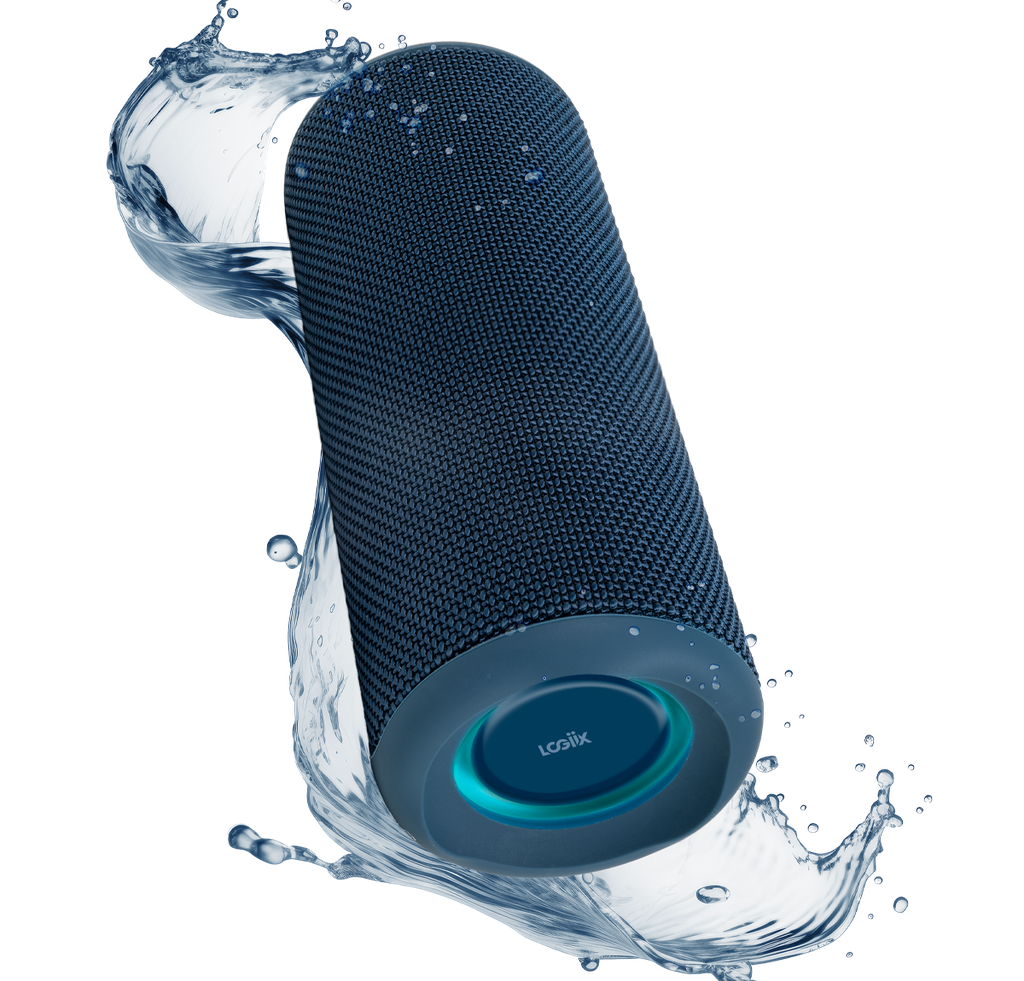 LOGIIX Piston Max Bluetooth Speaker - Midnight Blue