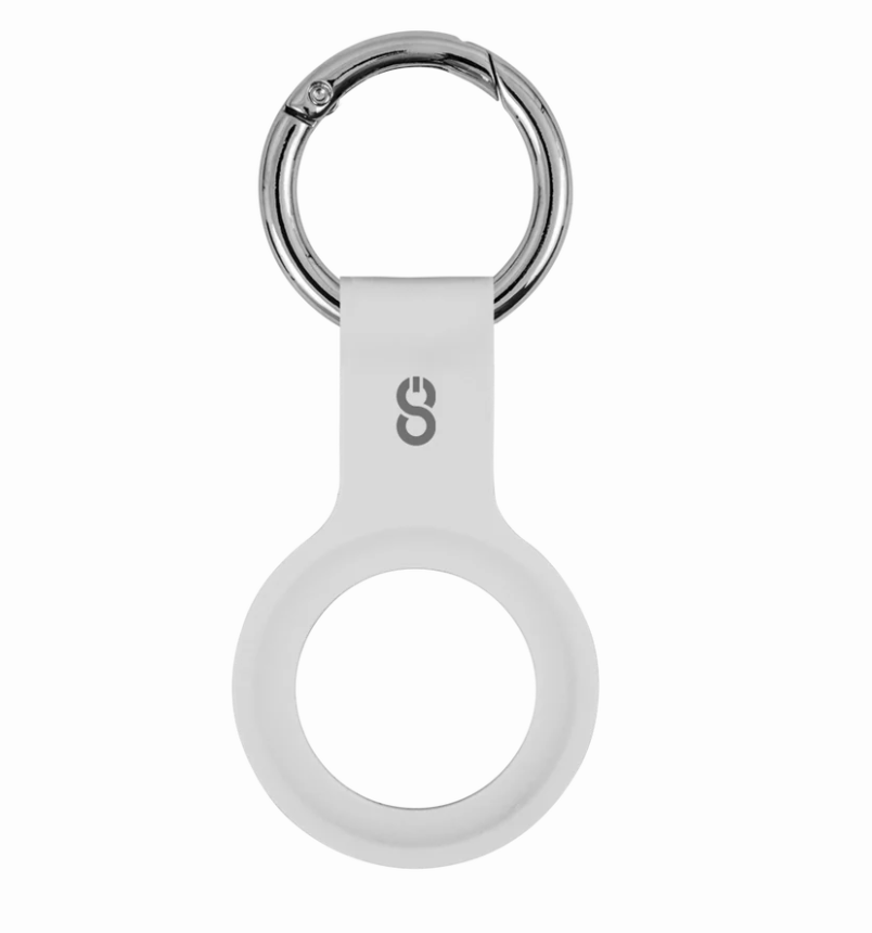 LOGIIX Silicone Tag for AirTag - White