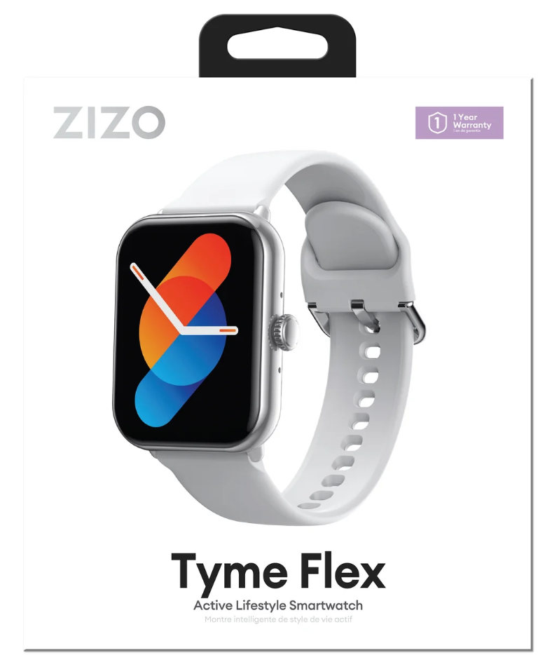 ZIZO TYME Flex Smart Watch - White 
