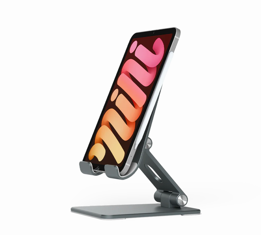 Estuche LOGiiX Universal Folding Tablet Stand Universal Grafito