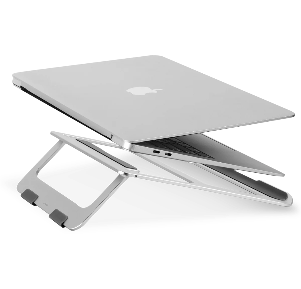 LOGiiX Foldable Laptop Stand - Silver