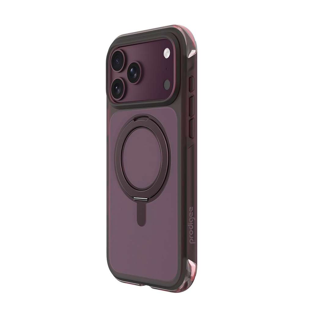 iPhone 18/17 Pro Max: Orbit 360 - Burgundy