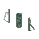 [7350111353551] CLCKR UNIVERSAL STAND & GRIP PALM TREES GREEN