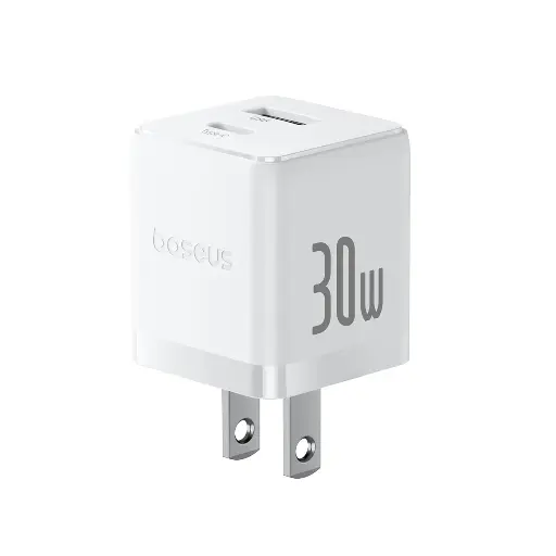 [6932172672812] BASEUS CUBO DE CARGA 30W WHITE