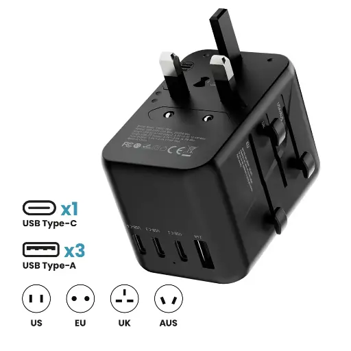 [810023954538] PRODIGEE ENERGEE WORLD TRAVELER BLACK