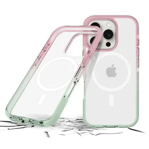 [iPh16-6 1-FLW-BLS] PRODIGEE SAFETEE FLOW IPHONE 16 BLUSH FROST