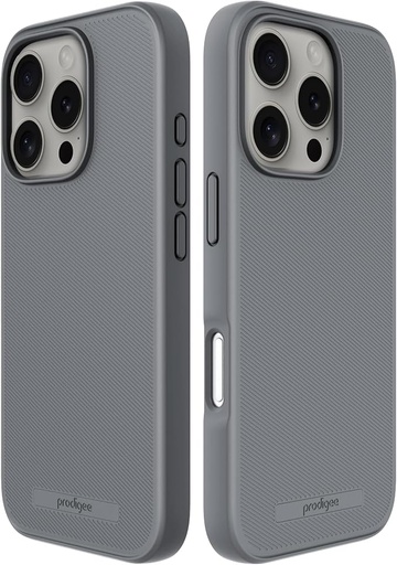 [810023957270] Prodigee Solid Iphone 16 Pewter 