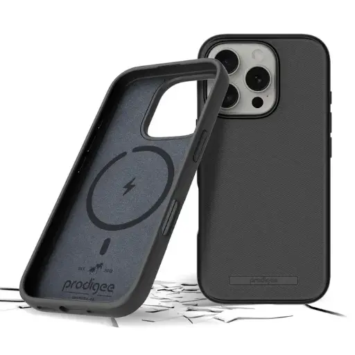 [iPh16P-6 7-SLD- BLK] Prodigee Solid Iphone 16 Pro Max Black