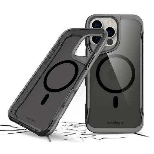 [iPh16P-6 7-SHR-SMK] Prodigee Super Hero Iphone 16 Pro Max Smoke