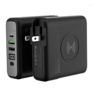 [840537106420] TEKYA POWER BANK  10000 mAh 5 EN 1 BLACK
