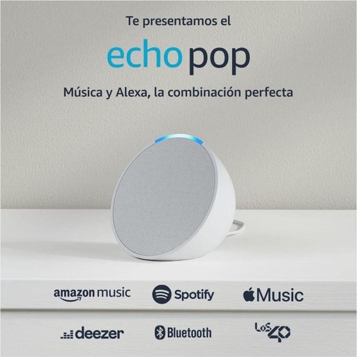 [SB6556-5639] AMAZON ALEXA ECHO POP (1st Gen) BLANCO