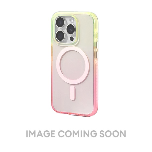 [888488354200] CLICK Clear Ombre MagSafe Series iPhone 17 Pro Case - Yellow Pink