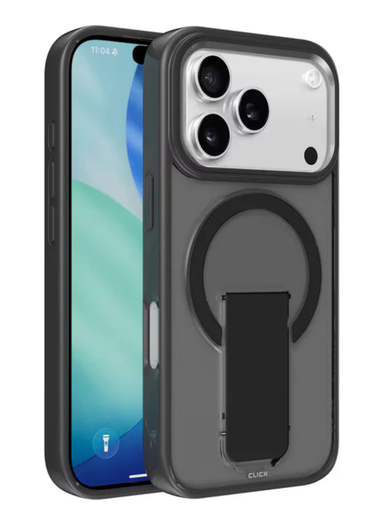 [CL-LAT-IPH17PRO-BK] CLICK Latch Series iPhone 17 Pro Case - Black