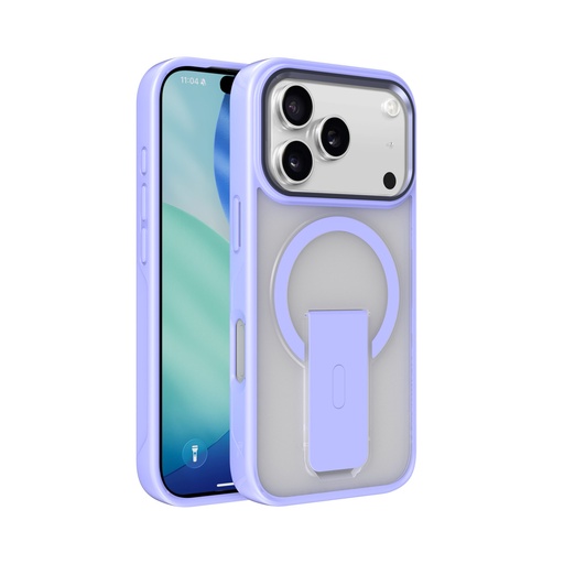 [CL-LAT-IPH17PMX-CLPU] CLICK Latch Series iPhone 17 Pro Max Case - Clear Purple