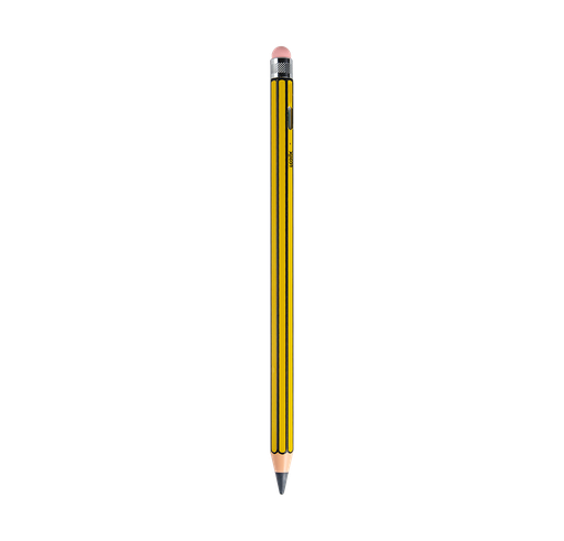 [802118138268] Precision Pencil Note - Yellow/Black