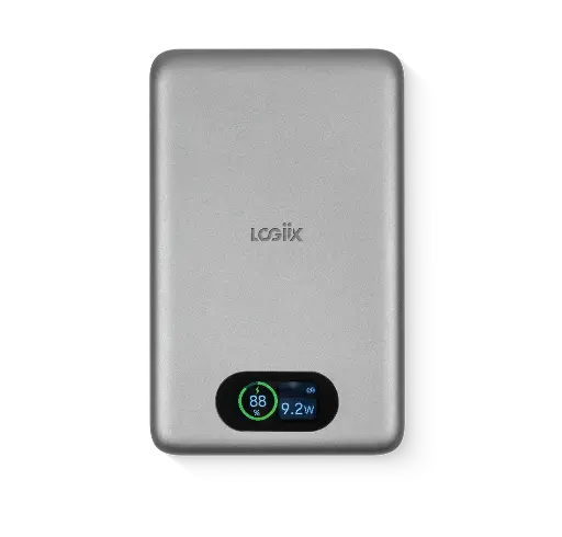 [802118139258] LOGiiX Piston Power 10000 mAh Pro Mag LED - Graphite Grey