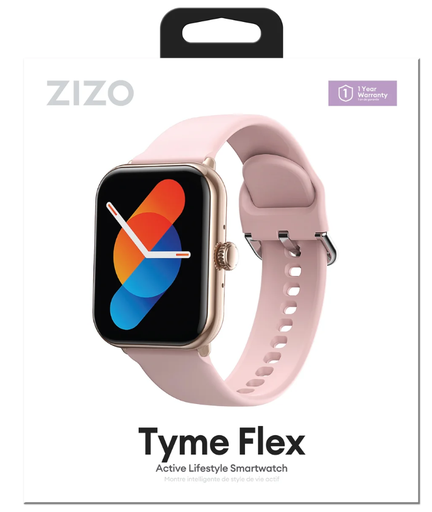 [888488046228] ZIZO TYME Flex Smart Watch - Rose Gold