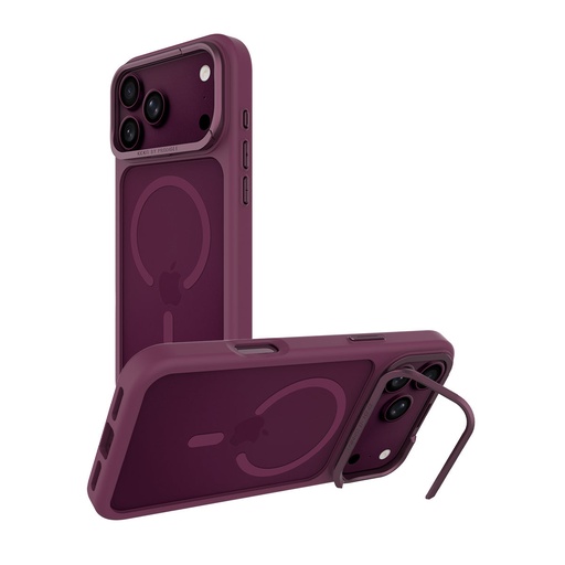 [iPh17P-6.9-KICK-BRG ] iPhone 18/17 Pro Max: KickIt, Burgundy